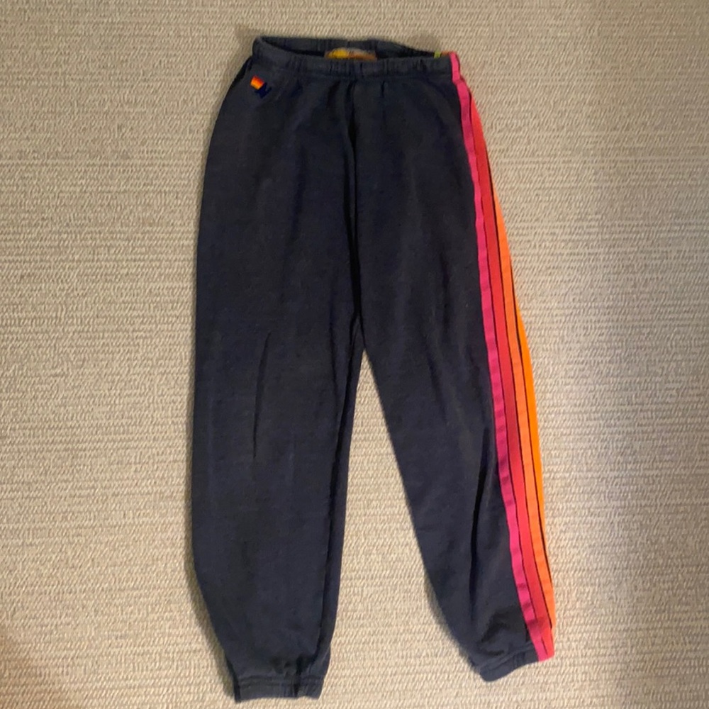 Aviator Nation sweatpants-navy(size M)